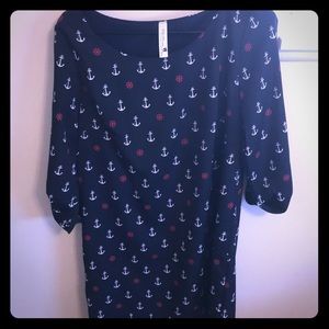 Anchor cocktail dress